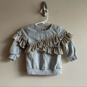 Calvin Klein toddler girl sweatshirt 12 months